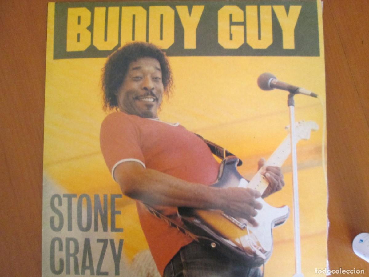 Discos de vinilo: LP doble. Buddy Guy. Stone Crazy. Editado por Serdisco 1991. Mu buen estado