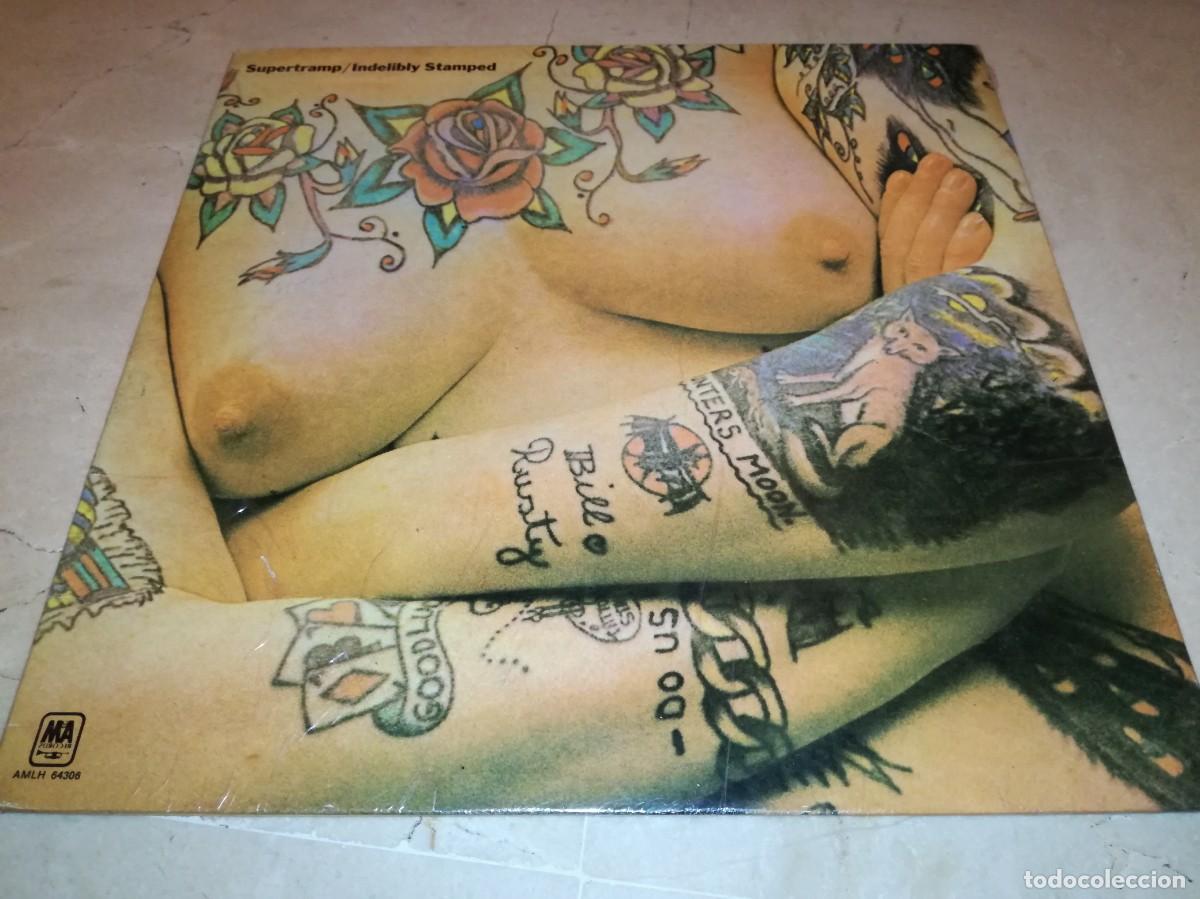 Discos de vinilo: SUPERTRAMP-INDELIBLY STAMPED-GATEFOLD-EDICI&Oacute;N ORIGINAL ESPA&Ntilde;OLA