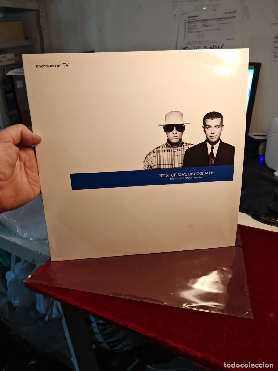 Discos de vinilo: pet shop boys discography the complete singles discography 2 lps vg+