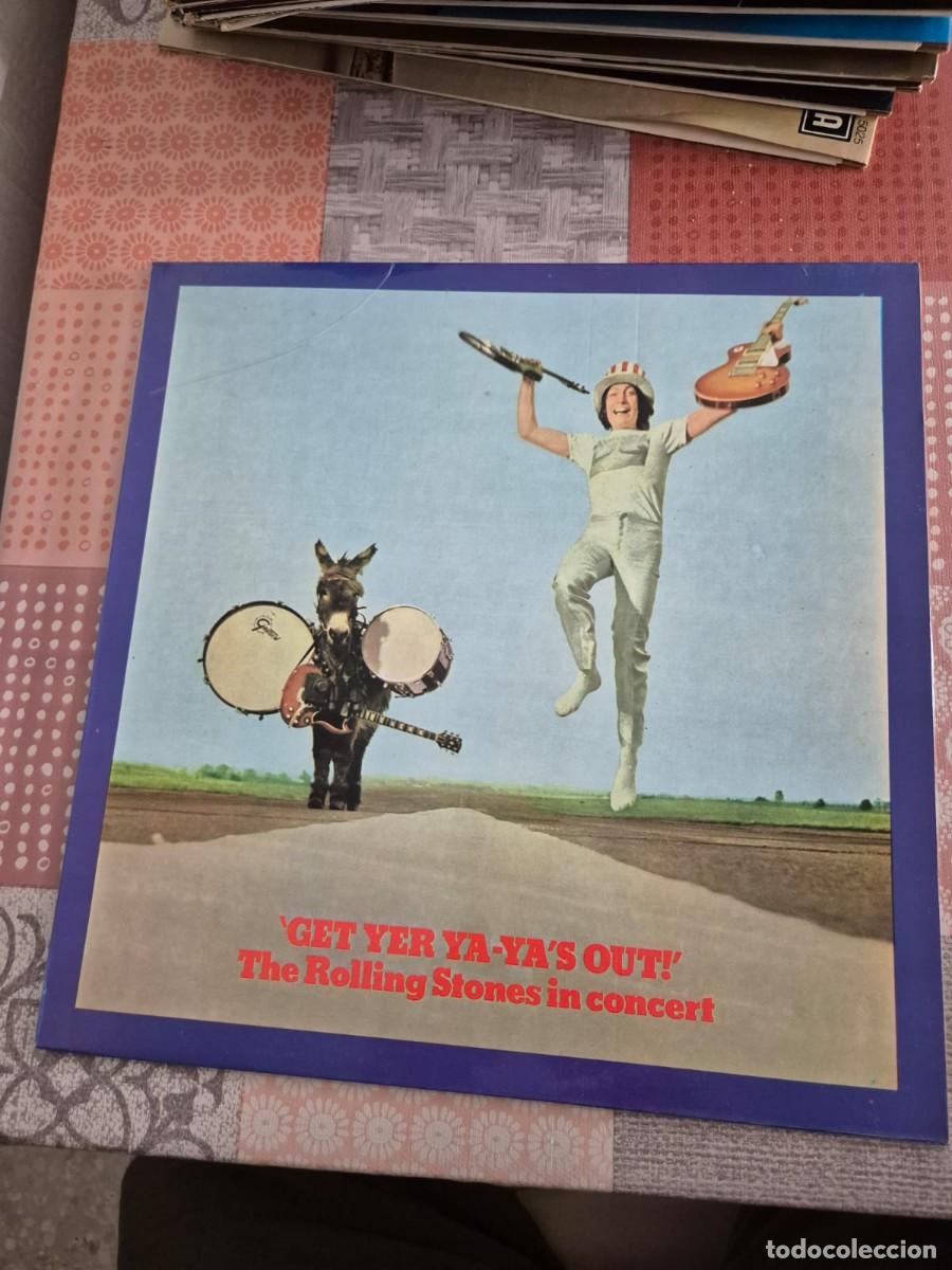 Discos de vinilo: The Rolling Stones &ndash; Get Yer Ya-Ya&rsquo;s Out! LP Espa&ntilde;a 1970 Decca SKL 5065 est&eacute;reo