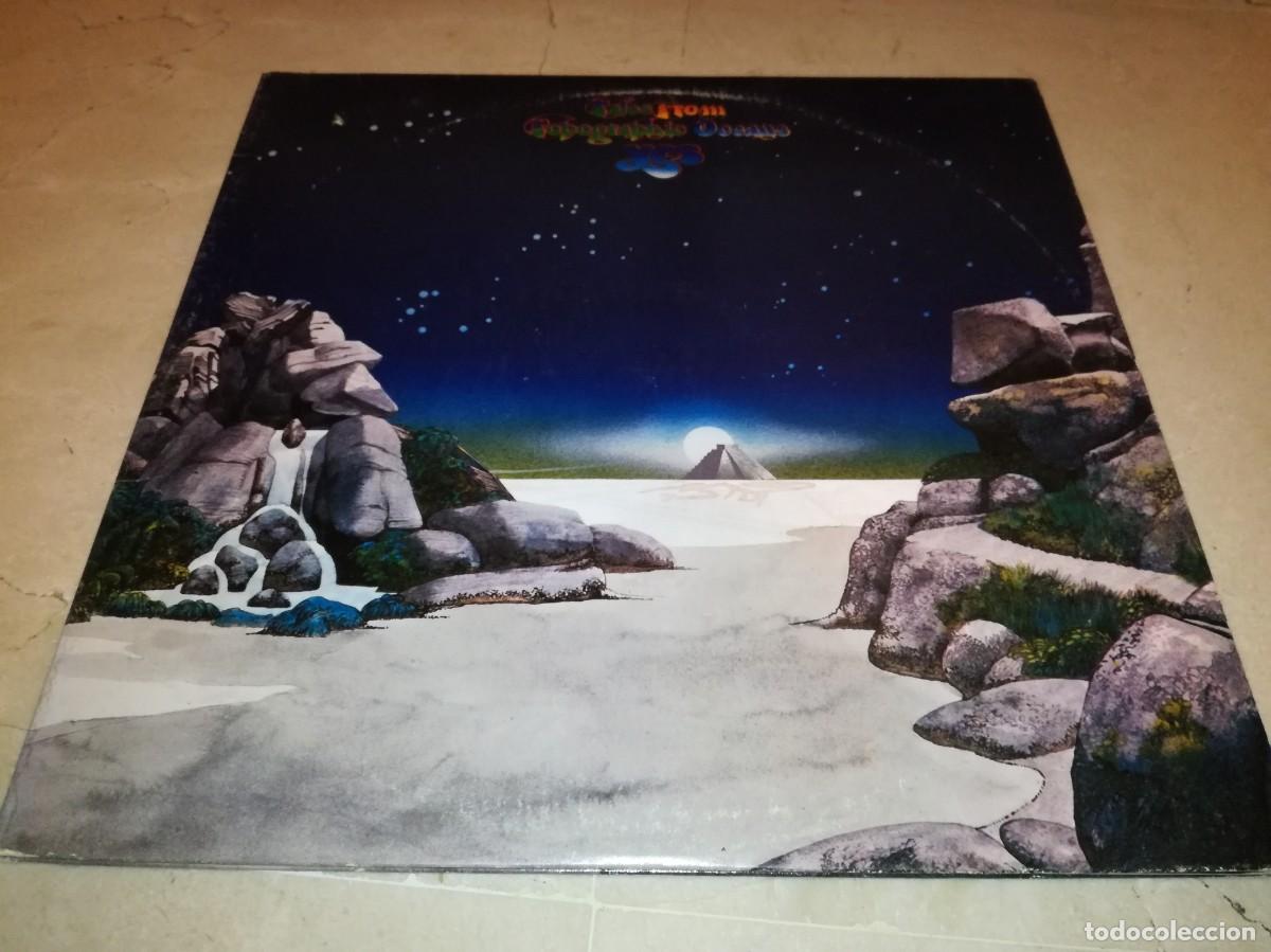 Discos de vinilo: YES-TALES FROM TOPOGRAPHIC OCEANS-DOBLE LP-ORIGINAL USA 1973