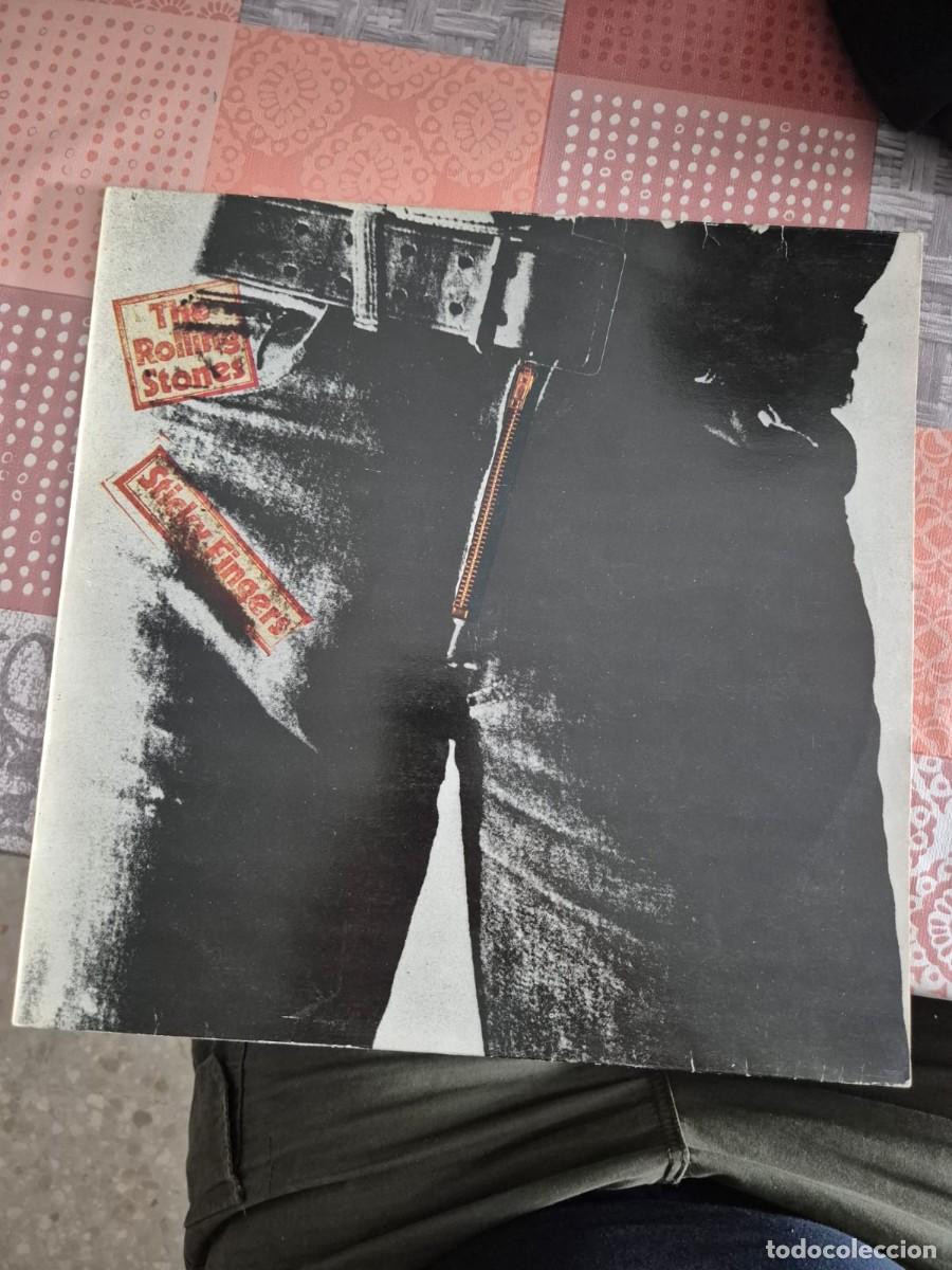Discos de vinilo: The Rolling Stones &ndash; Sticky Fingers LP espa&ntilde;ol 1979 &middot; Rolling Stones Records