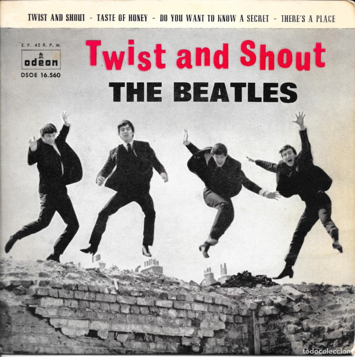 Discos de vinilo: EP Twist and shout / Taste of honey / Do you want to know a secret / There's a place - Beatles