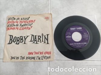 Discos de vinilo: Bobby Darin single-muy dificil-