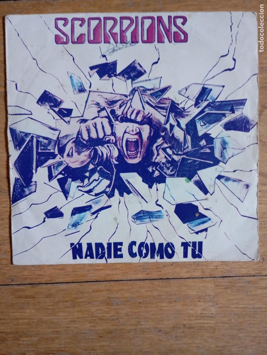 Discos de vinilo: SCORPIONS - NADIE COMO TU (SG) 1982 - Foto 1