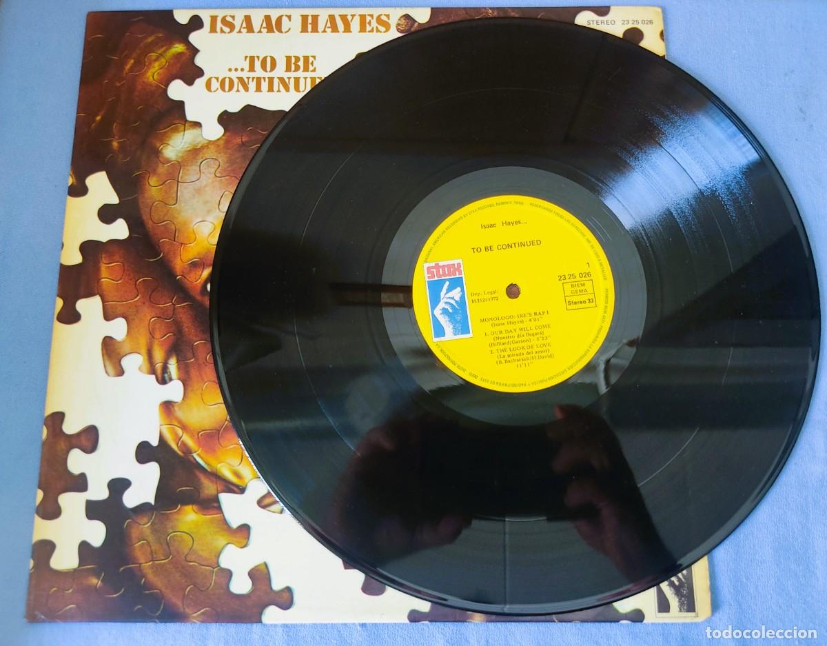 Discos de vinilo: DISCO LP ISAAC HAYES TO BE CONTINUED - Foto 3