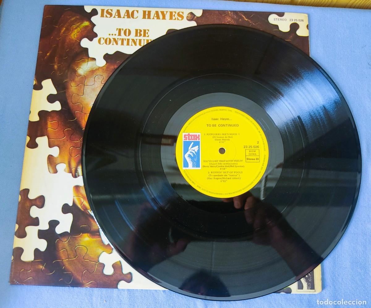 Discos de vinilo: DISCO LP ISAAC HAYES TO BE CONTINUED - Foto 5