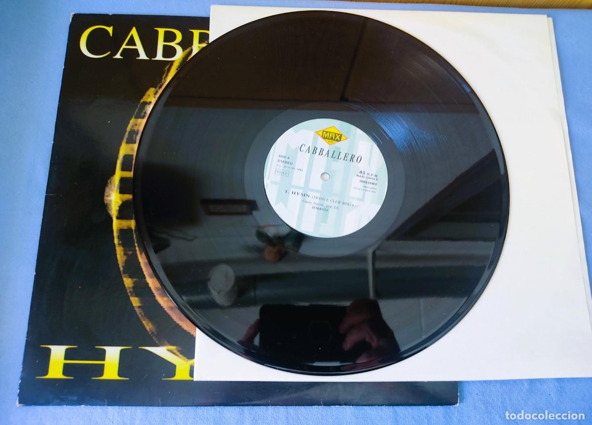 Discos de vinilo: DISCO MAXI CABBALLERO HYMN - Foto 3