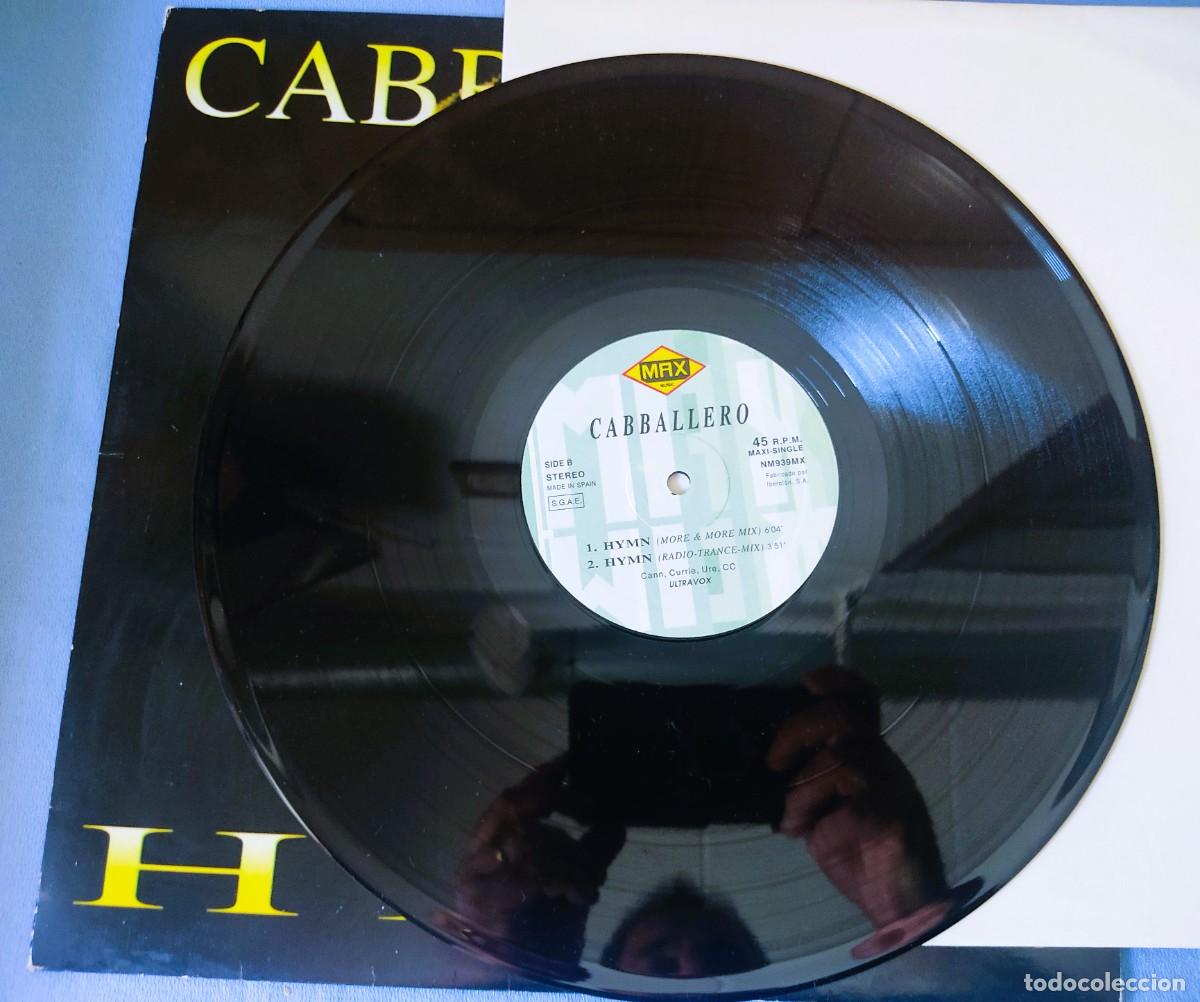 Discos de vinilo: DISCO MAXI CABBALLERO HYMN - Foto 5