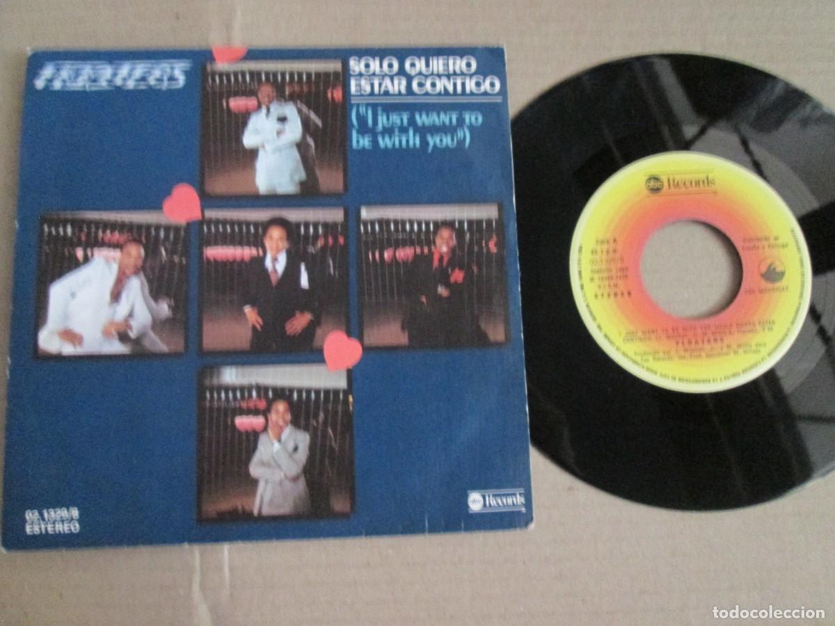 Discos de vinilo: FLOATERS - I Just Wnat to be With You / What ever you Sign. Single, ed espa&ntilde;ola 7&rdquo; 1978. VG+/NM