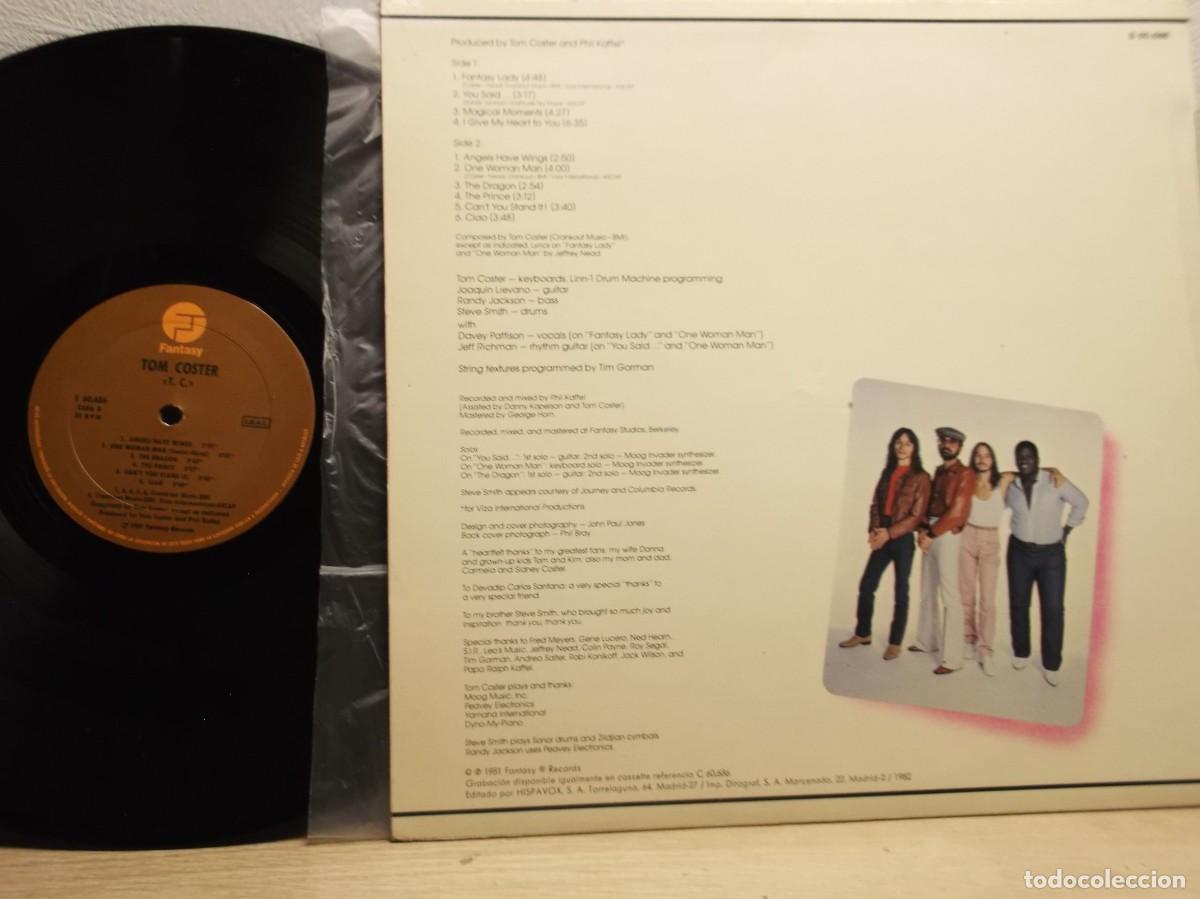 Discos de vinilo: Tom Coster &ndash; T.C. LP 1982 - Foto 2