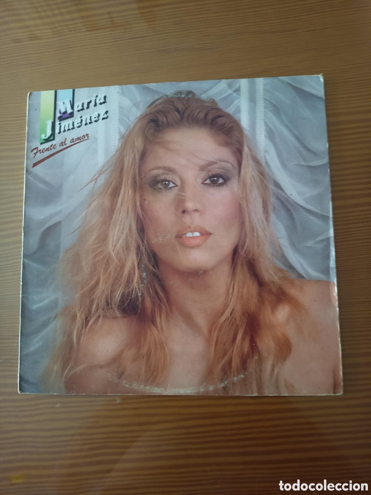 Discos de vinilo: Disco vinilo LP de Maria Jim&eacute;nez &rdquo; Frente al Amor &rdquo; ,primera edici&oacute;n espa&ntilde;ola