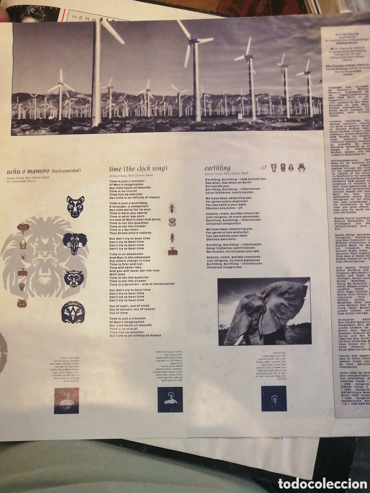 Discos de vinilo: Gentlement Without Weapons - Transmissions (1988) - Foto 5