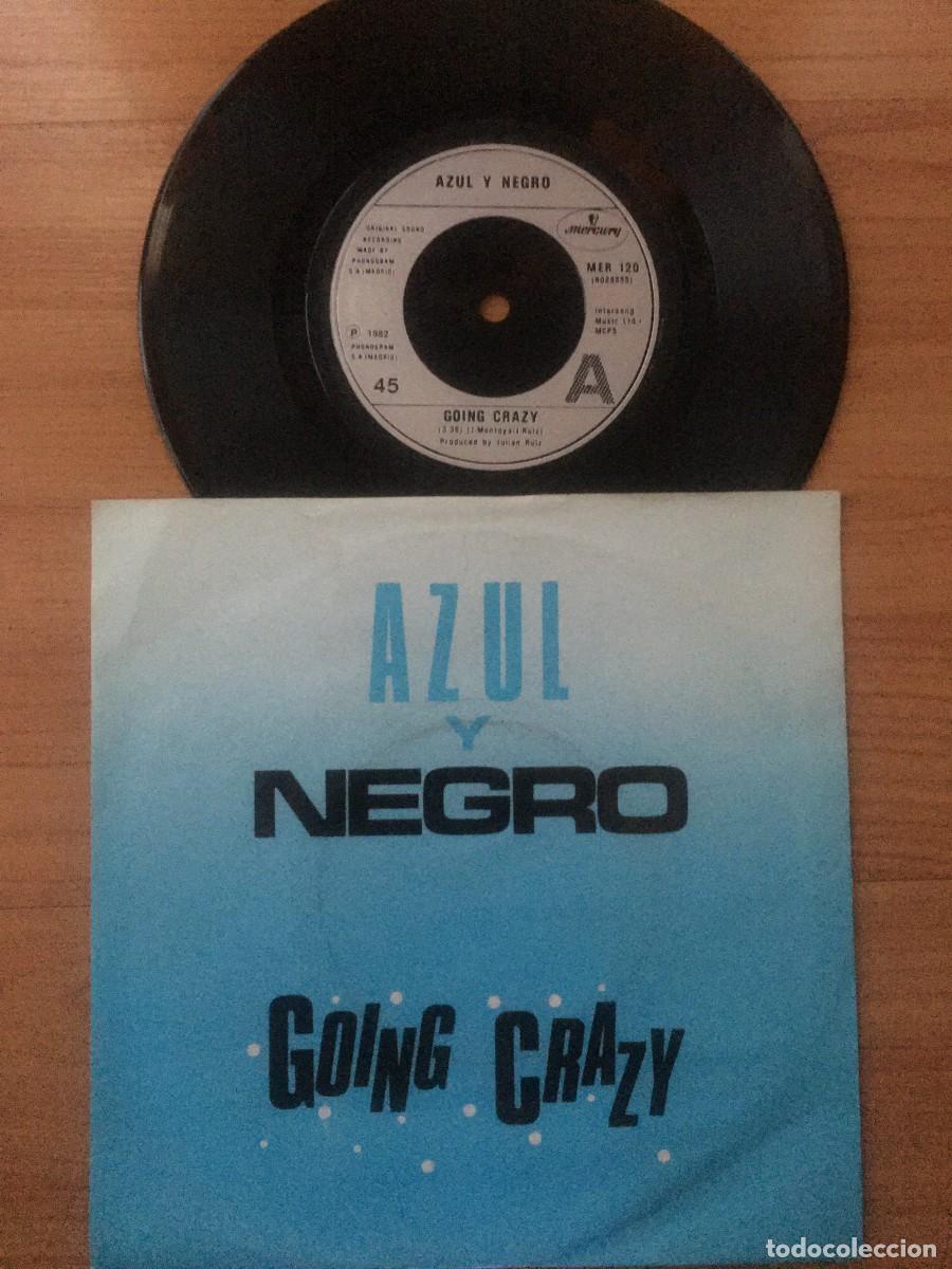 Discos de vinilo: AZUL Y NEGRO &rdquo;Going Crazy&rdquo; Me estoy volviendo loco