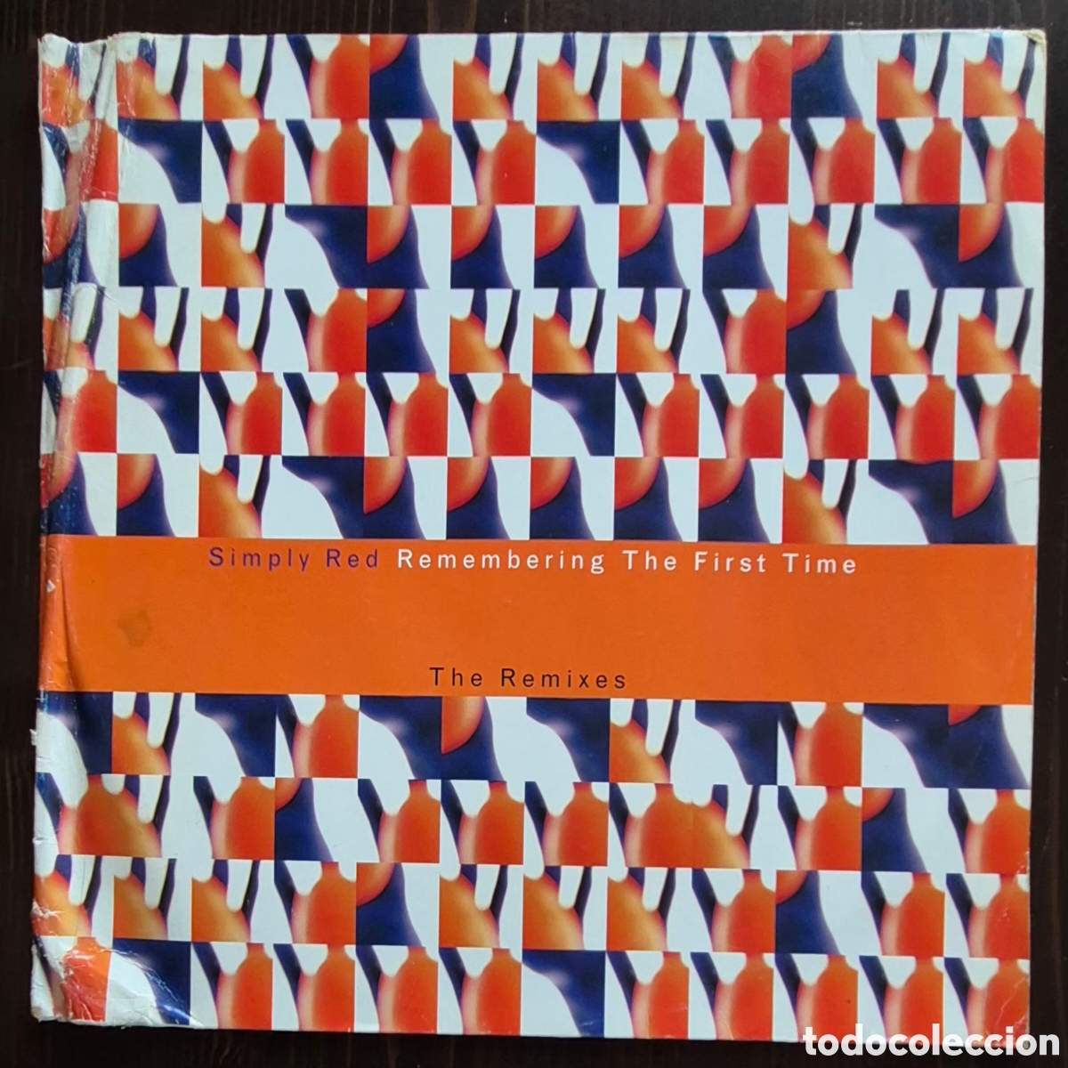 Discos de vinilo: MAXI - SIMPLY RED - REMEMBERING THE FIRST TIME (THE REMIXES) 1995 EUROPA (HOUSE)