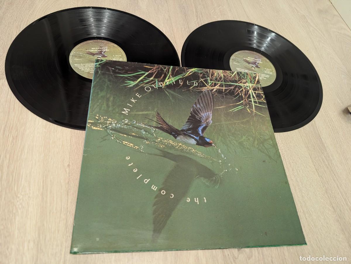 Discos de vinilo: MIKE OLDFIELD - THE COMPLETE ..2LP&acute;S DE ..1&ordf; EDICION 1985 - ESPA&Ntilde;OL - GATEFOLD ..LEER DESCRIPCION