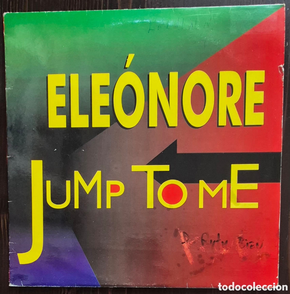 Discos de vinilo: MAXI - ELE&Oacute;NORE - JUMP TO ME - 1994 ESPA&Ntilde;A (ITALODANCE)