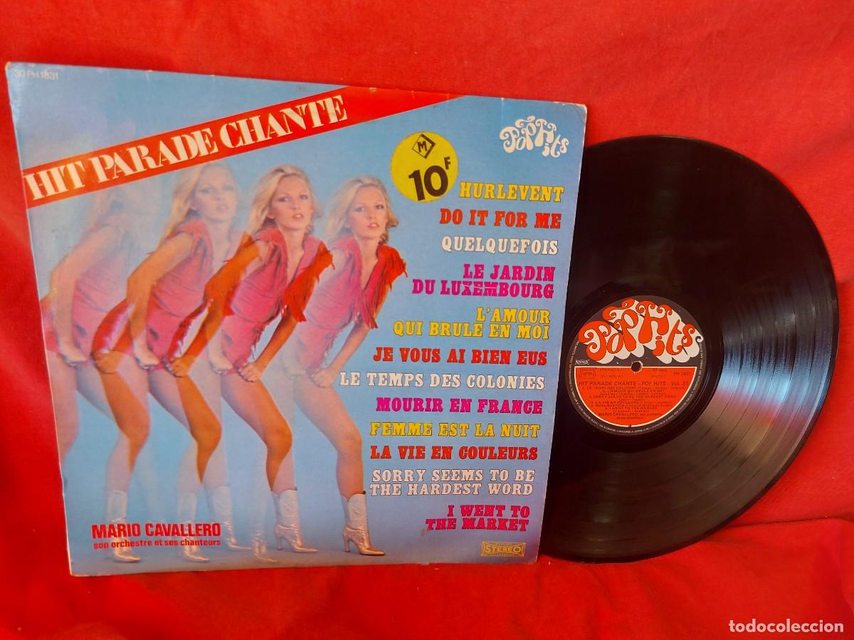 Discos de vinilo: LP HIT PARADE CHANT&Eacute; -POP HITS VOL. 31 -- 1977 ( PEDIDOS M&Iacute;NIMOS 10 &euro; ) CAJA N.&ordm; 6 - LP