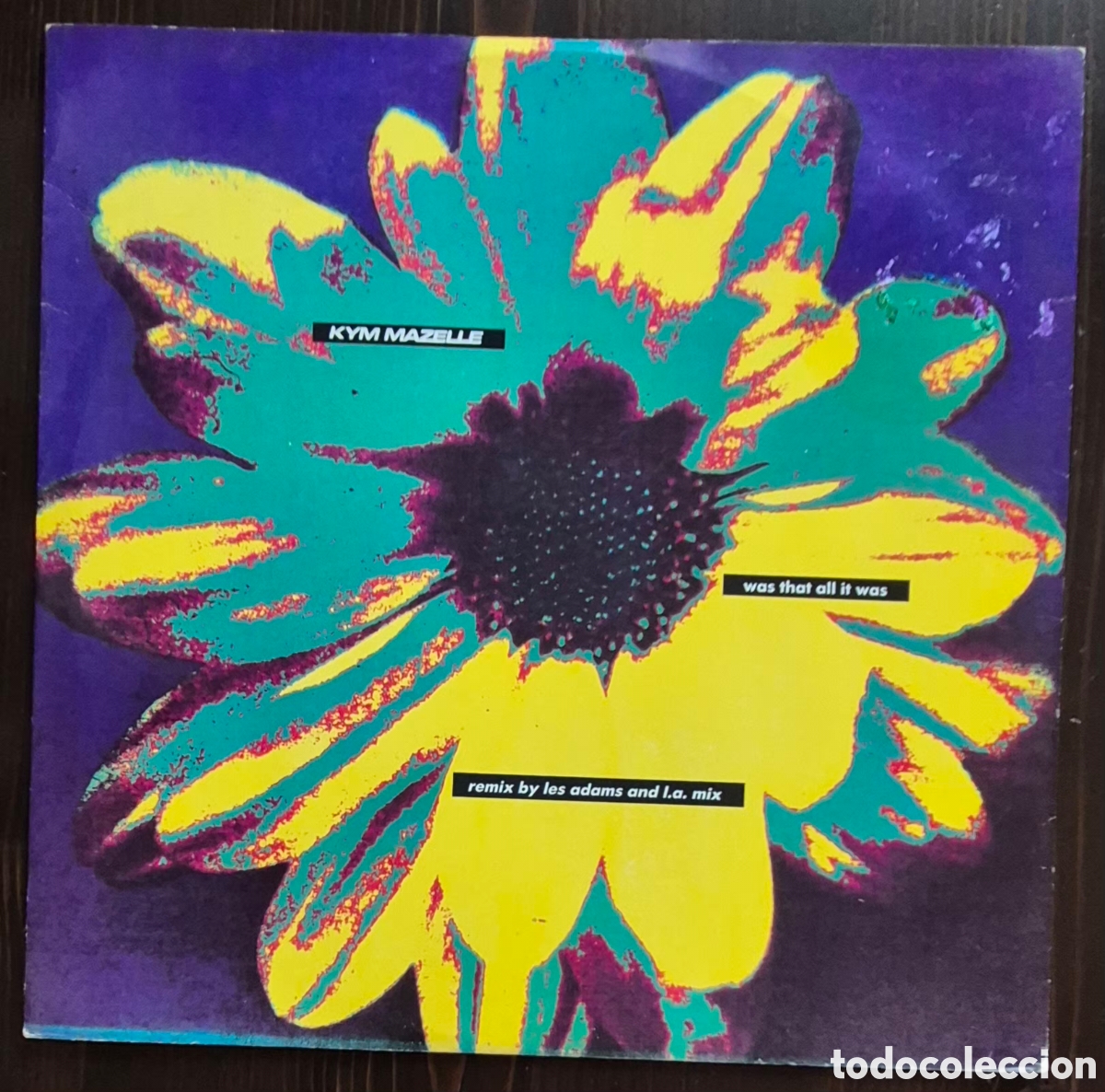 Discos de vinilo: MAXI - KYM MAZELLE - WAS THAT ALL IT WAS (CLASSIC PHILLY MIX) 1989 INGLATERRA (HOUSE)