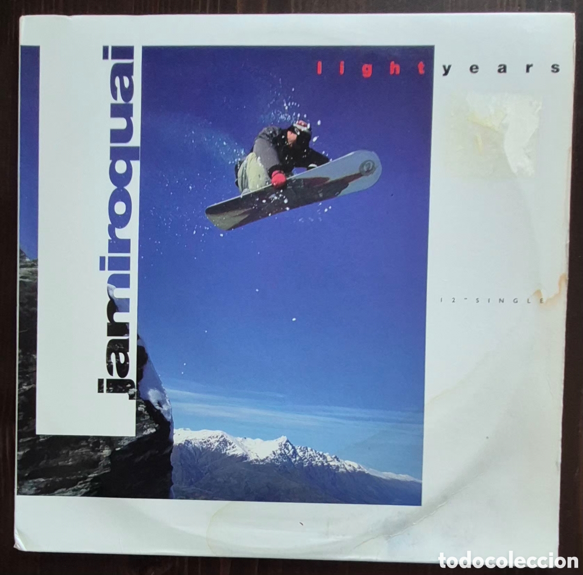Discos de vinilo: MAXI - JAMIROQUAI - LIGHT YEARS - 1996 USA