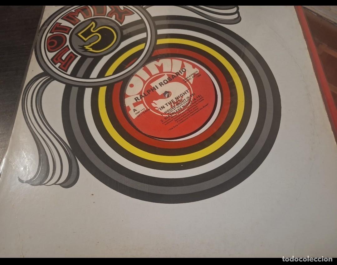 Discos de vinilo: RALPHY ROSARIO - IN THE NIGHT 12&rdquo; MAXI USA HOT MIX 5 - 1988 - CHICAGO HOUSE