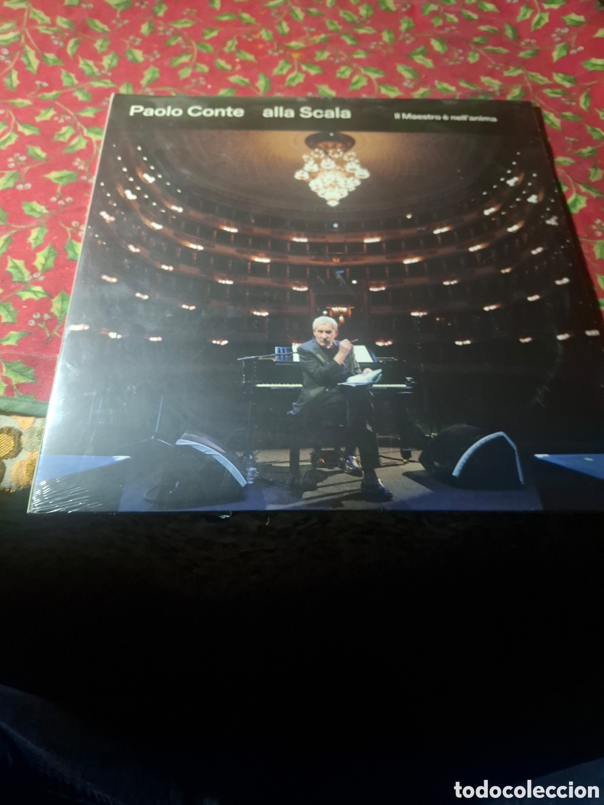 Discos de vinilo: Paolo Conte Alla Scala Il Maestro e Nell'Anima 2lp precintado