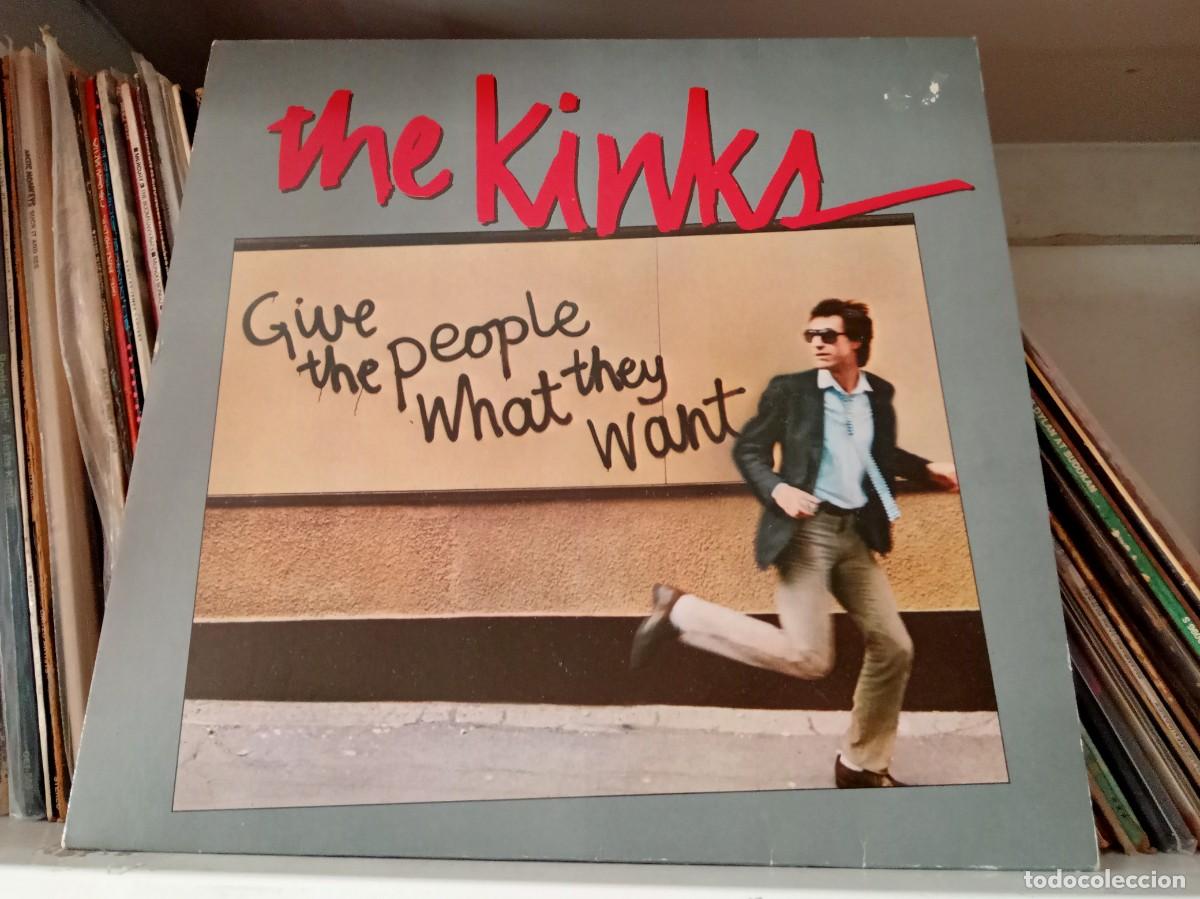Discos de vinilo: The Kinks &ndash; Give The People What They Want - lp Germany 1981
