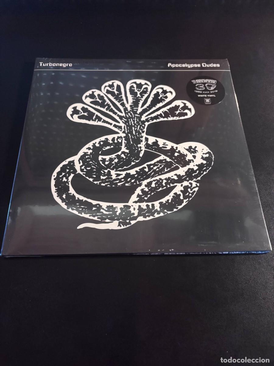 Discos de vinilo: Turbonegro Apocalypse Dudes Disco de vinilo blanco LP hard rock never is forever