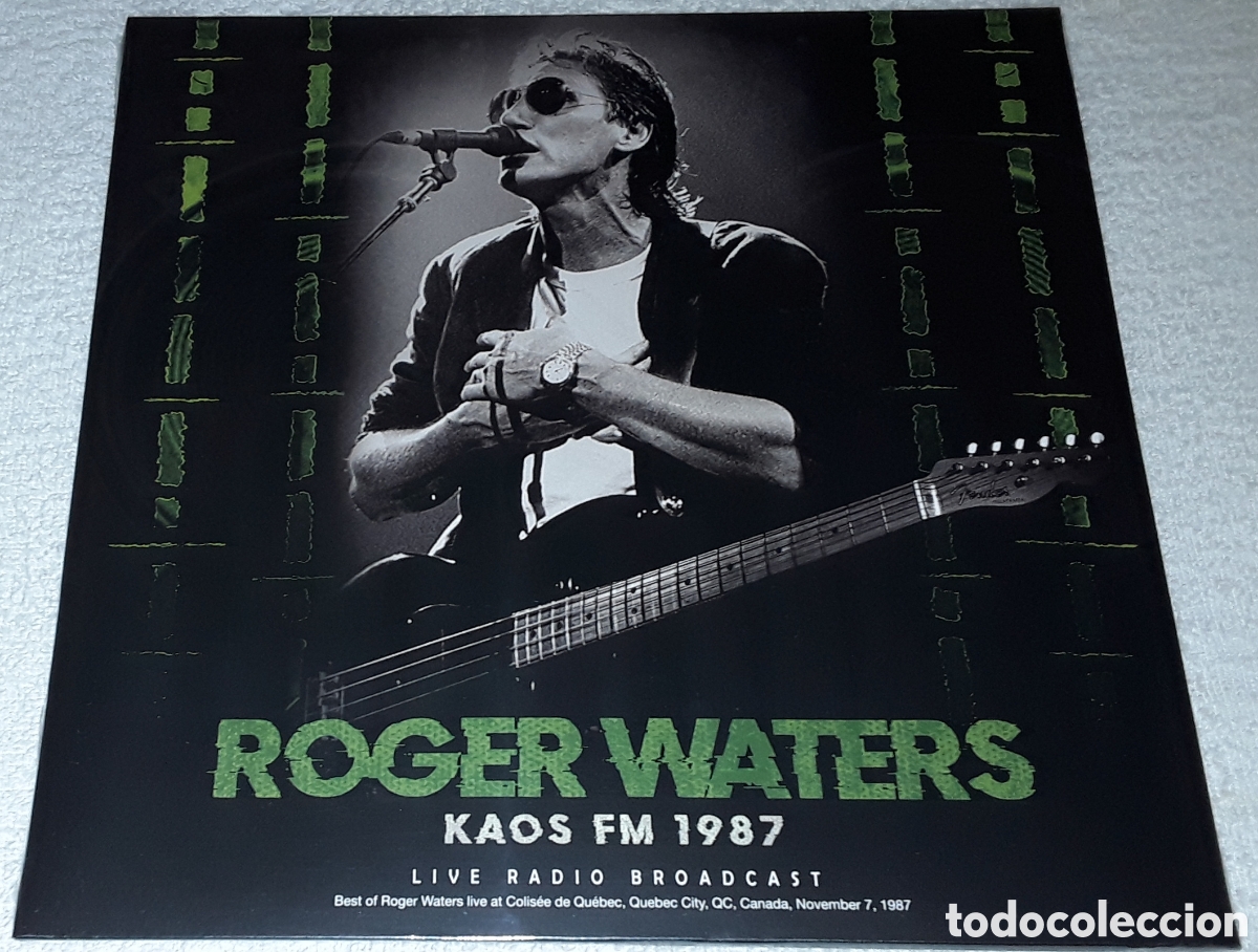 Discos de vinilo: LP - ROGER WATERS - KAOS FM 1987 - NUEVO Y PRECINTADO - PINK FLOYD