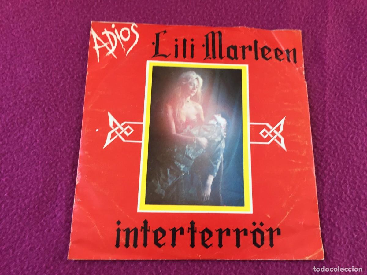 Discos de vinilo: ADIOS LILI MARLEEN- INTERTERR&Ouml;R - SINGLE 1983- VINILO COMO NUEVO - Foto 1