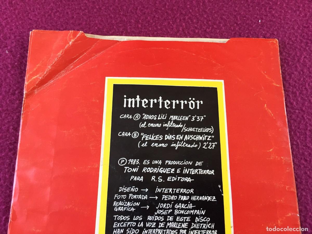 Discos de vinilo: ADIOS LILI MARLEEN- INTERTERR&Ouml;R - SINGLE 1983- VINILO COMO NUEVO - Foto 5