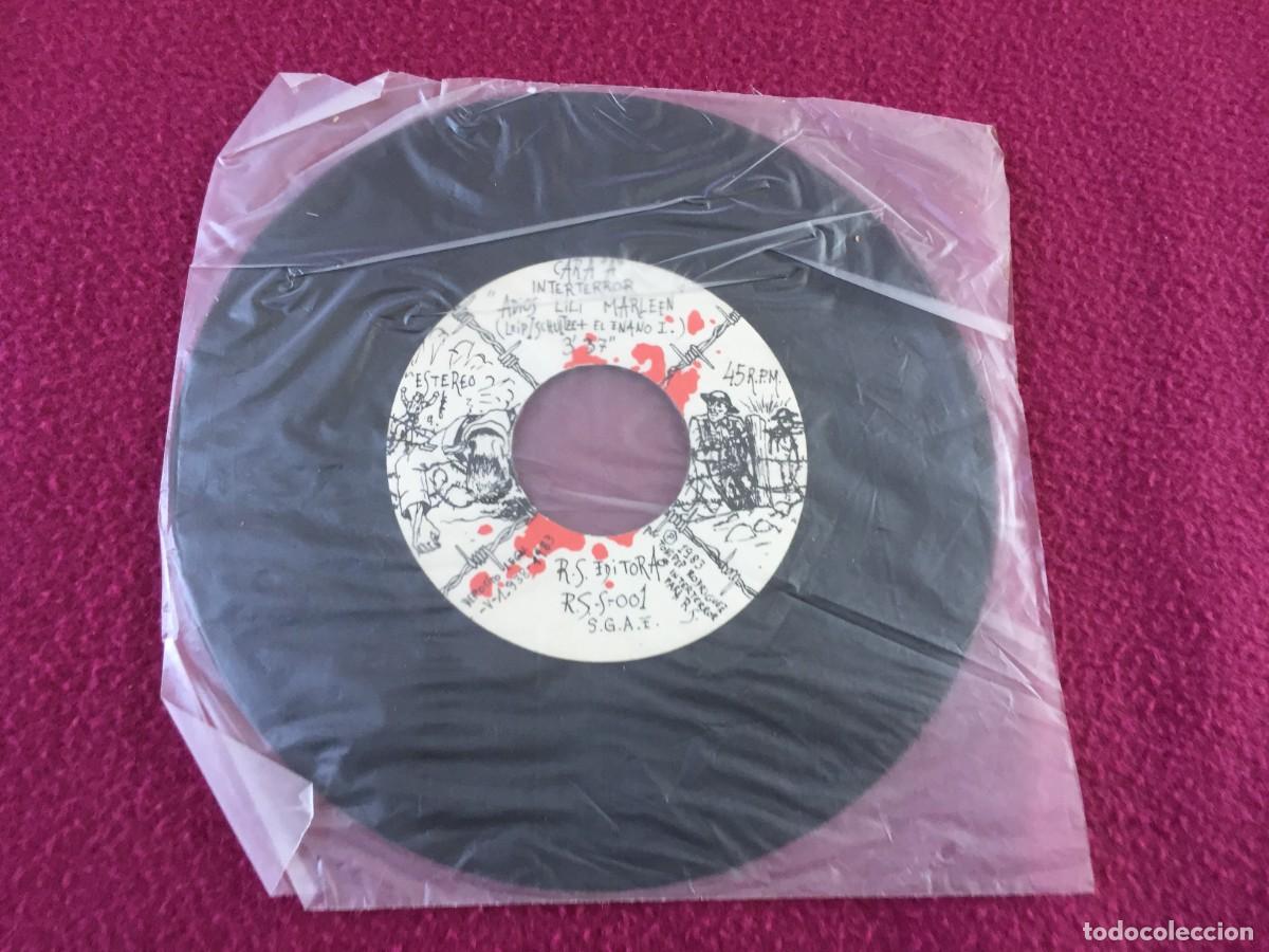 Discos de vinilo: ADIOS LILI MARLEEN- INTERTERR&Ouml;R - SINGLE 1983- VINILO COMO NUEVO - Foto 8