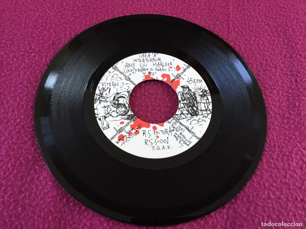 Discos de vinilo: ADIOS LILI MARLEEN- INTERTERR&Ouml;R - SINGLE 1983- VINILO COMO NUEVO - Foto 10