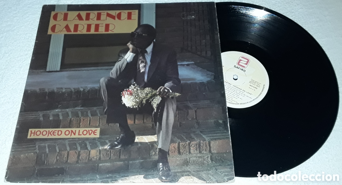 Discos de vinilo: LP - CLARENCE CARTER - HOOKED ON LOVE