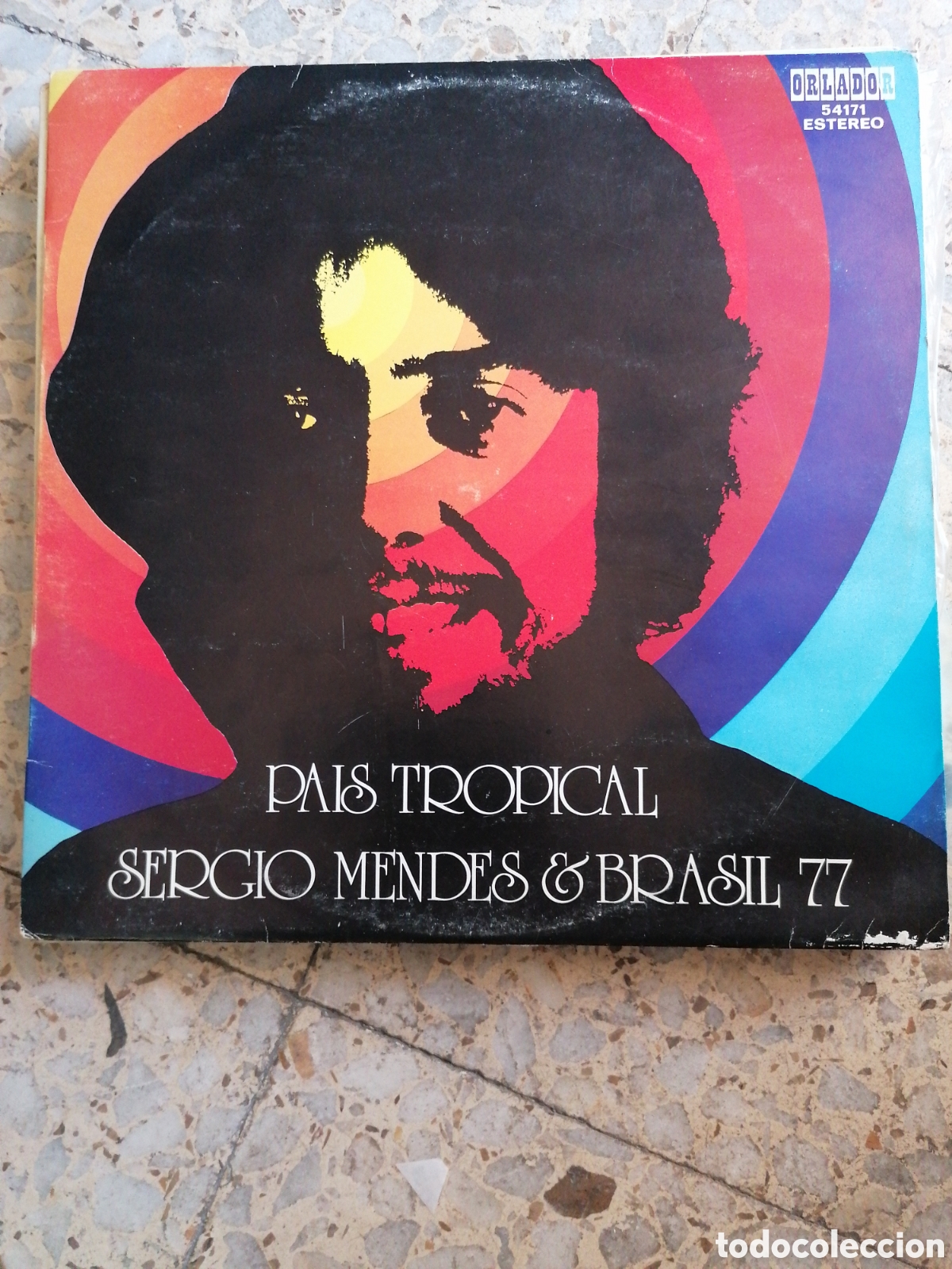 Discos de vinilo: LP SERGIO MENDES & BRASIL 77 PAIS TROPICAL 1974 ESPA&Ntilde;A