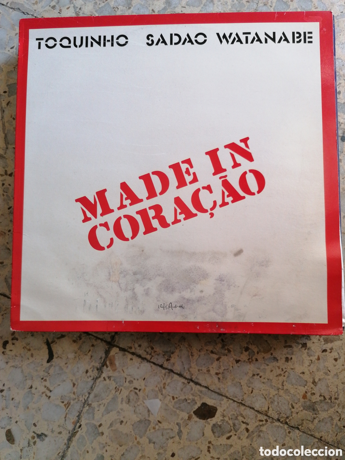 Discos de vinilo: LP TOQUINHO MADE IN CORA&Ccedil;AO 1988 ESPA&Ntilde;A