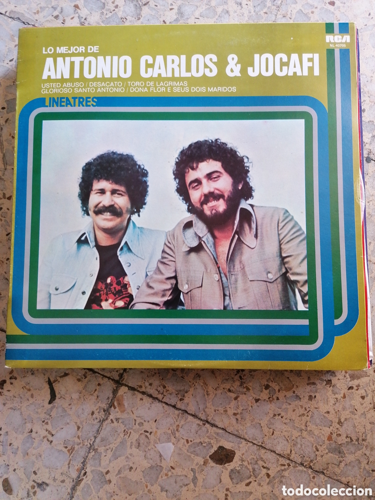 Discos de vinilo: LP ANTONIO CARLOS & JOCAFI LO MEJOR 1978 ESPA&Ntilde;A EX