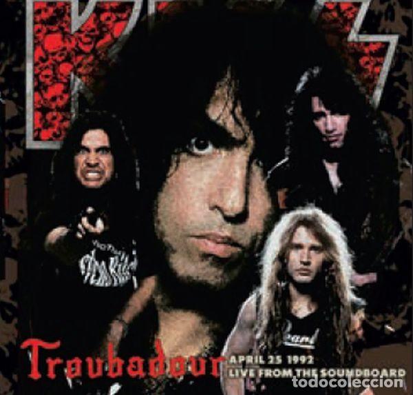 Discos de vinilo: Kiss &rdquo;Troubadour 1992&rdquo; LP Red vinyl West Hollywood, CA Revenge Club Tour