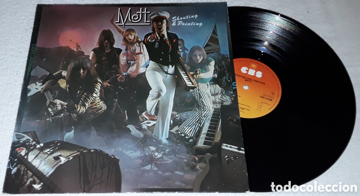 Discos de vinilo: LP - MOTT - SHOUTING & POINTING - MADE IN HOLLAND - MOTT THE HOOPLE / IAN HUNTER