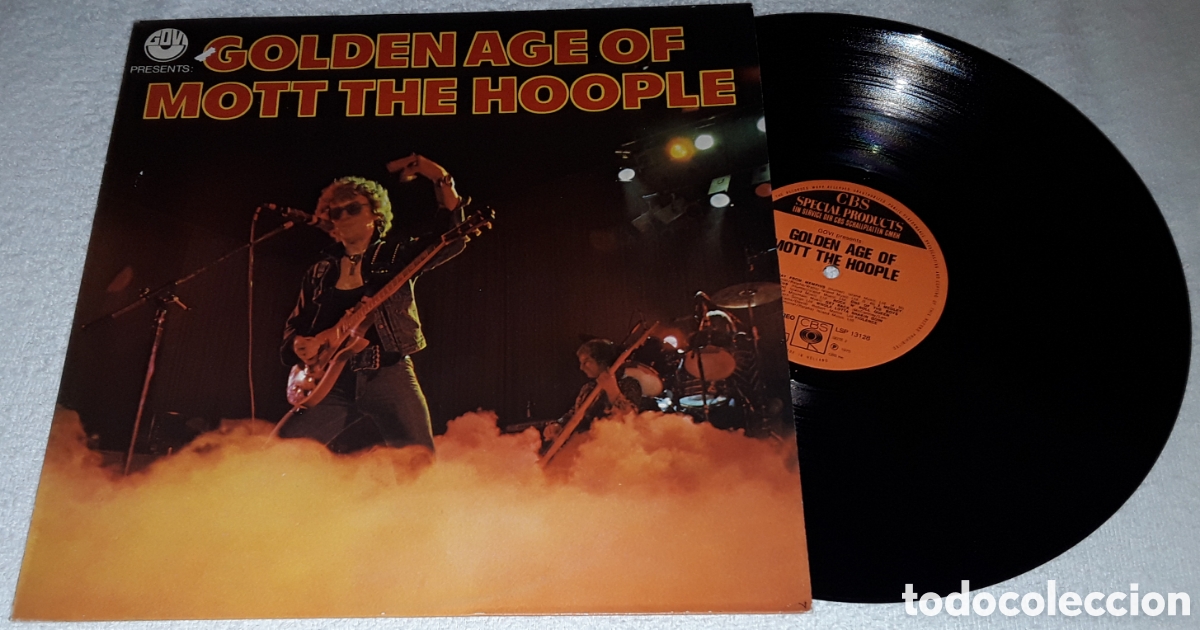 Discos de vinilo: LP - MOTT THE HOOPLE - GOLDEN AGE OF MOTT THE HOOPLE - MADE IN HOLLAND - IAN HUNTER