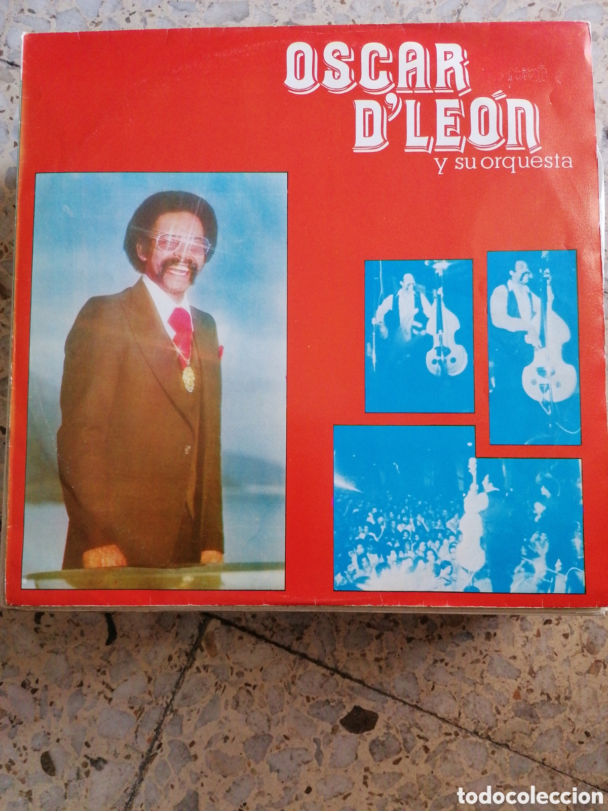 Discos de vinilo: LP OSCAR D&acute;LEON CON DULZURA 1983 CUBA EX