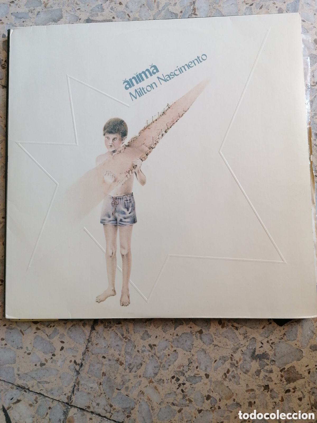 Discos de vinilo: LP MILTON NASCIMENTO ANIMA 1982 BRASIL CON POSTER