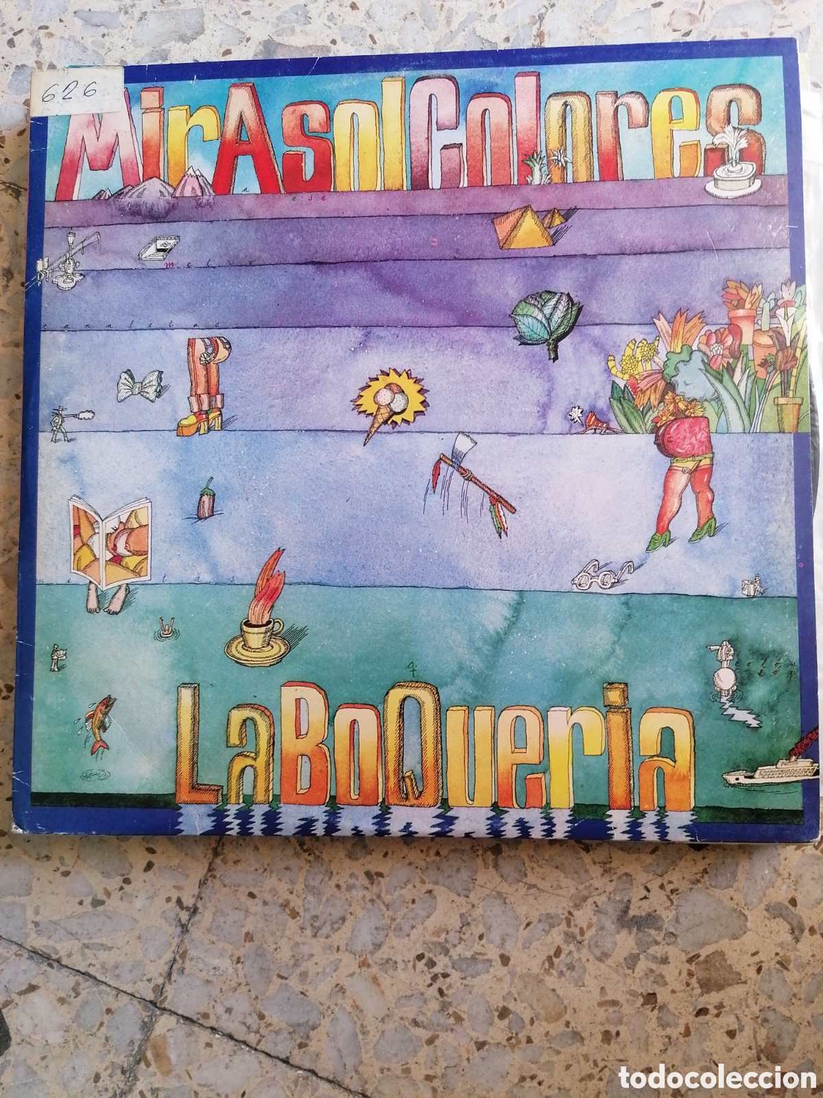 Discos de vinilo: LP LA BOQUERIA MIRASOL COLORES 1975 ESPA&Ntilde;A