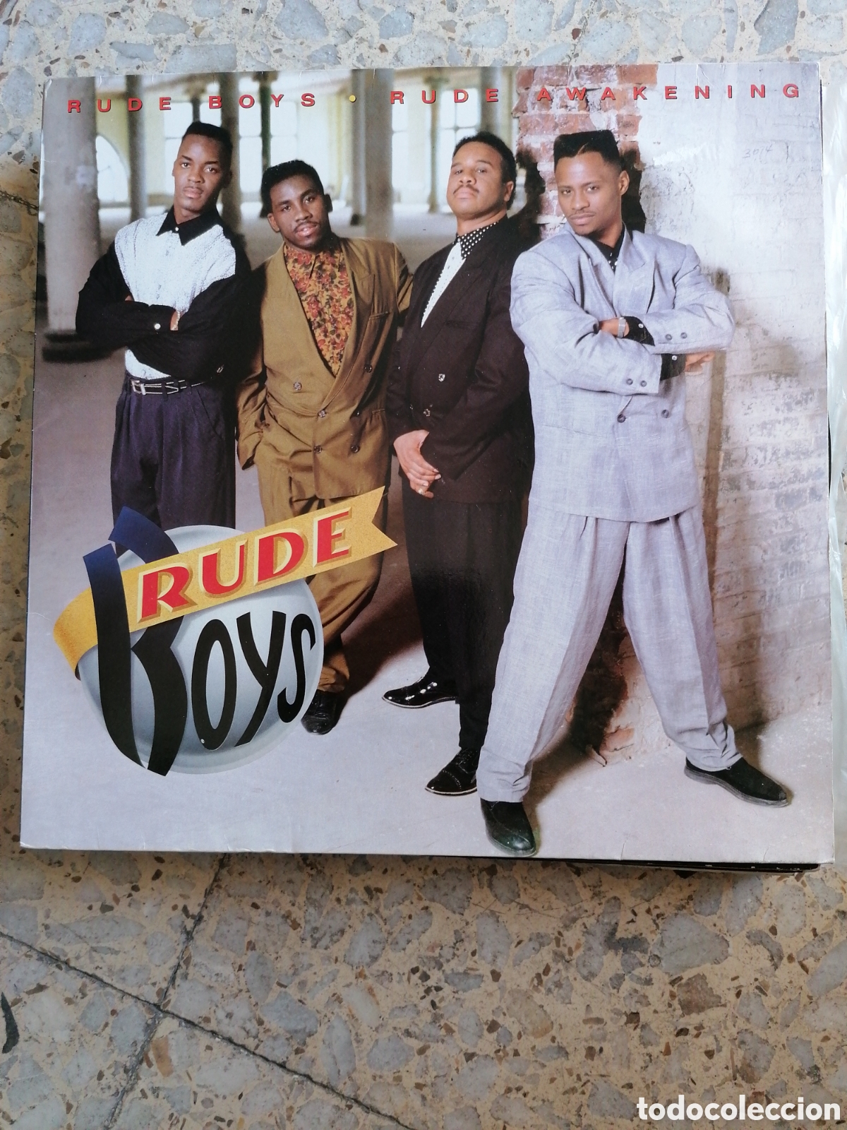 Discos de vinilo: LP RUDE BOYS RUDE AWAKENING 1990 GERMANY EX