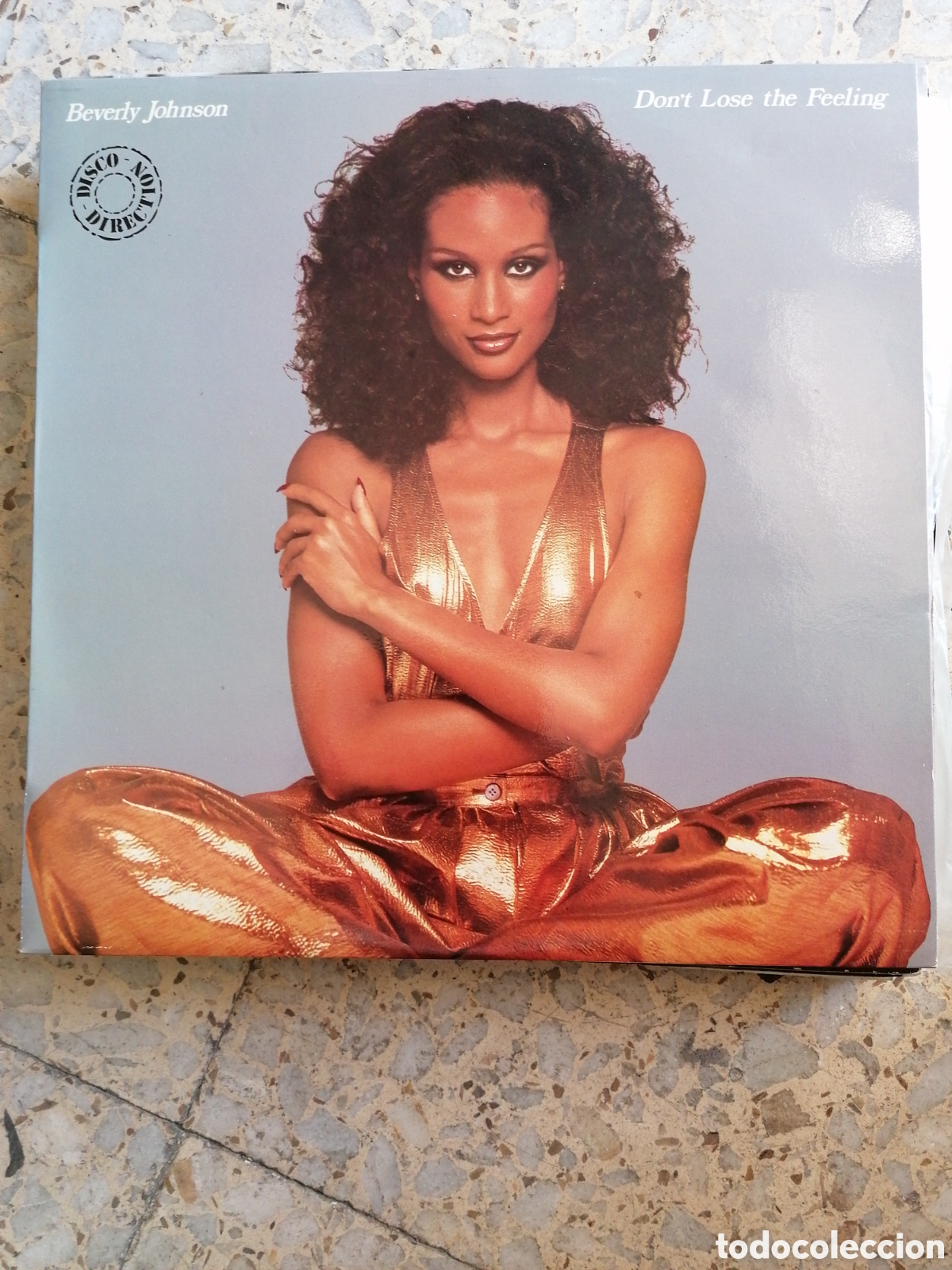 Discos de vinilo: LP BEVERLY JOHNSON DON&acute;T LOSE THE FEELING 1980 ESPA&Ntilde;A INSERT EX
