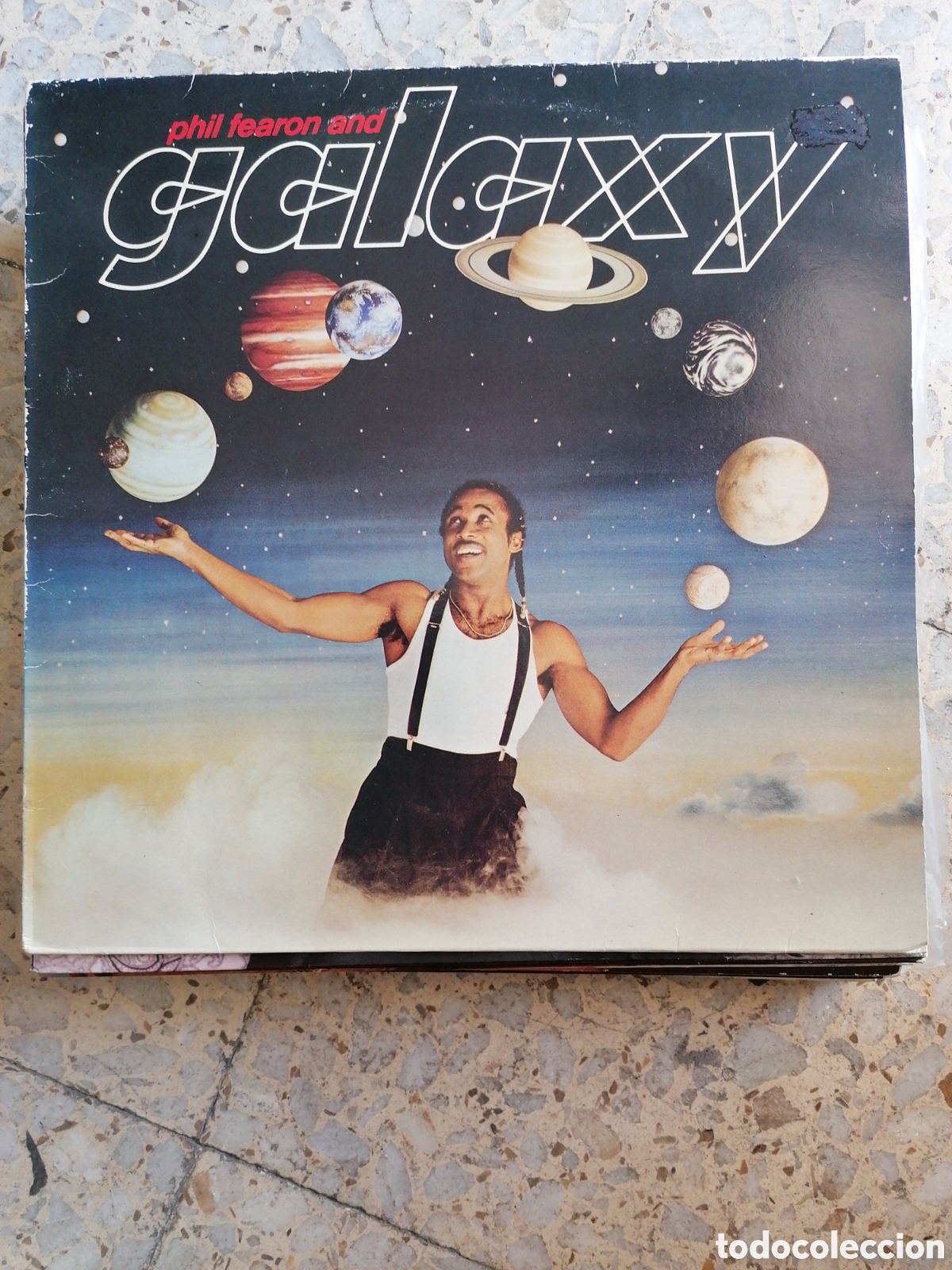 Discos de vinilo: LP PHIL FEARON & GALAXY 1984 ESPA&Ntilde;A