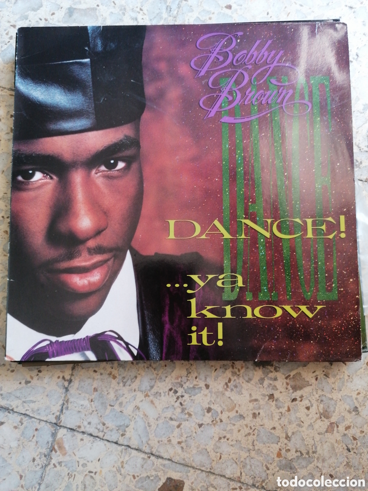 Discos de vinilo: LP BOBBY BROWN DANCE YA KNOW IT 1989 GERMANY INSERT