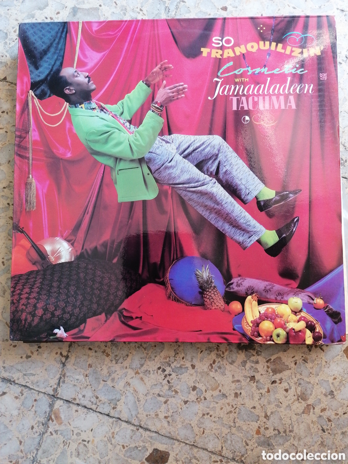 Discos de vinilo: LP COSMETIC WITH JAMAALADEEN TACUMA SO TRANQUILIZIN 1986 ESPA&Ntilde;A EX