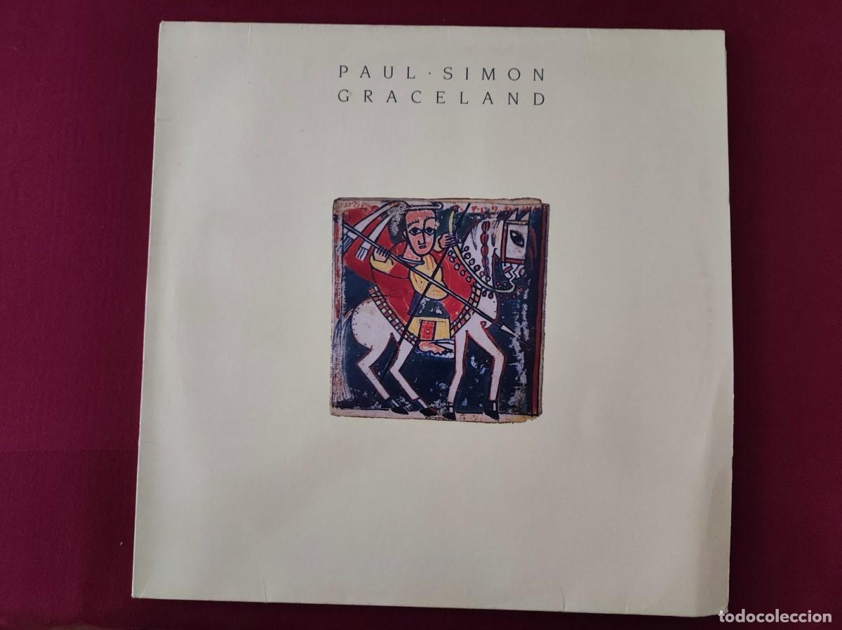 Discos de vinilo: Vinilo LP Paul Simon - Graceland (1986, Alemania, Warner Bros 925 447-1) + funda