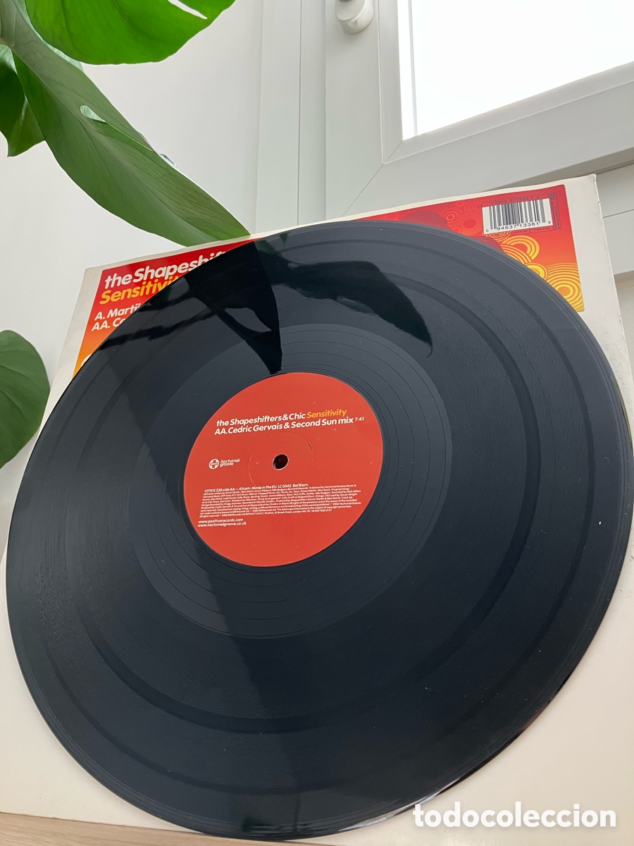 Discos de vinilo: The Shapeshifters & Chic - Sensitivity - Foto 4